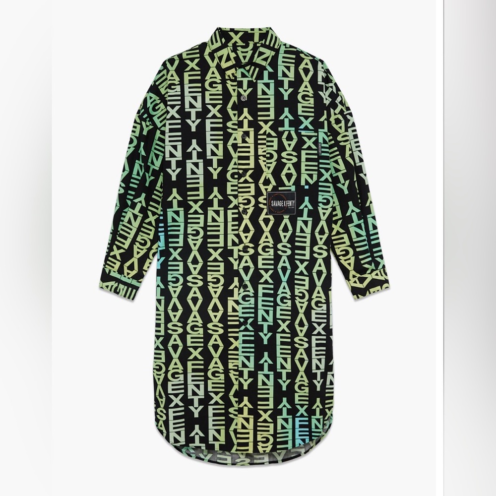 Leisure X Oversized Button-Down Shirt
